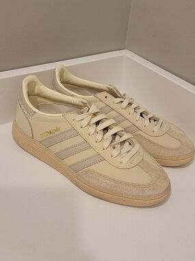 Adidas Spezial Sneakers in Cream and Tan